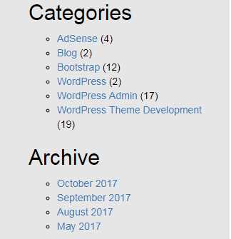 Archive Page